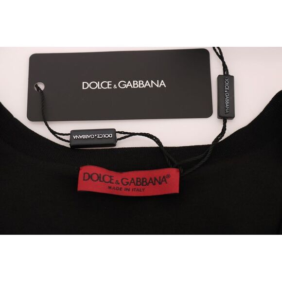 Dolce & Gabbana Dolce Gabbana Sleeveless TopEmbellished Neckline Women Black - Picture 5 of 5